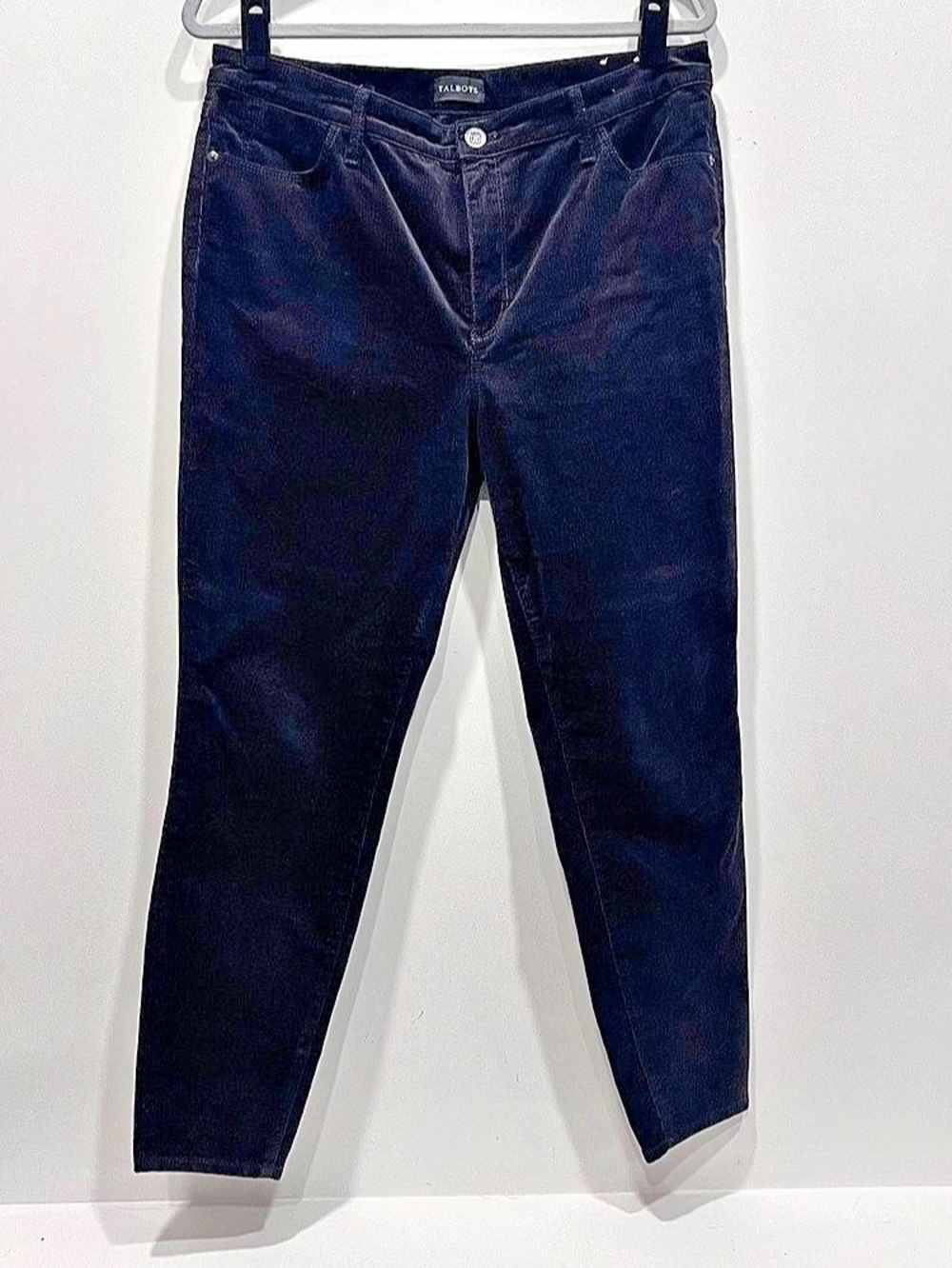 Talbots Corduroy Jegging Corduroy Jeggings in Black Waist 12P